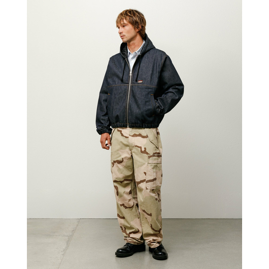 Stussy INSULATED WORK JACKET RAW DENIM, Размер: S, Наличие: Склад США (10-24 дня), фото , изображение 4
