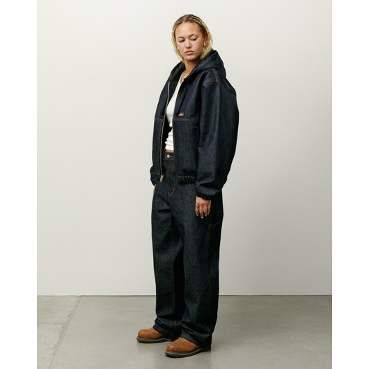 Stussy INSULATED WORK JACKET RAW DENIM, Размер: S, Наличие: Склад США (10-24 дня), фото , изображение 2