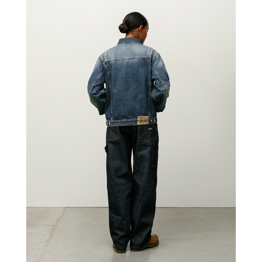 Stussy TRUCKER JACKET VINTAGE DENIM, Размер: S, Наличие: Склад США (10-24 дня), фото , изображение 3