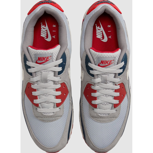 Кросівки чоловічі Nike Air Max 90 Grey/Blue DM0029-005, Размер: 41, Наличие: Склад (1-3 дня), фото , изображение 5