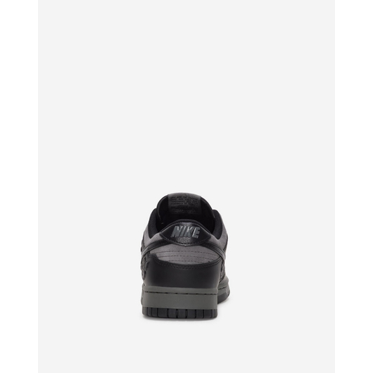 Кросівки чоловічі Nike Dunk Low Black/Grey HF1986-001, Размер: 40, Наличие: Склад (1-3 дня), фото , изображение 5