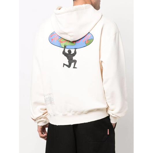 Heron Preston Drop Shoulder Graphic Hoodie, Наличие: Склад (1-3 дня), фото , изображение 3