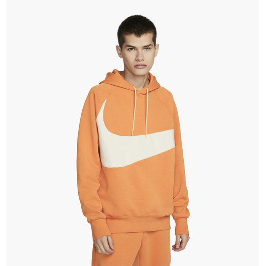 Худі чоловіче Nike Sportswear Swoosh Tech Fleece Orange DD8222-808, Размер: L, Наличие: Склад (1-3 дня), фото 