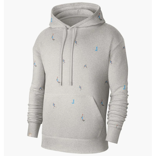 Худі чоловіче Air Jordan Ess Fleece Pulover White Dc9707-141, Размер: S, Наличие: Склад (1-3 дня), фото 