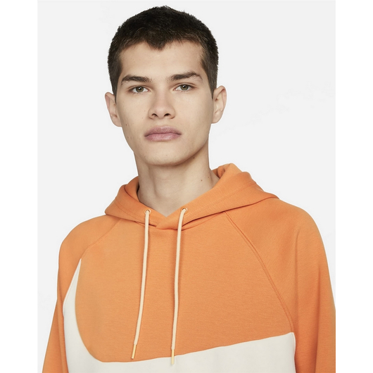 Худі чоловіче Nike Sportswear Swoosh Tech Fleece Orange DD8222-808, Размер: L, Наличие: Склад (1-3 дня), фото , изображение 4