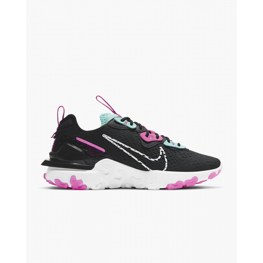 Кросівки жіночі Nike Nsw React Vision Black CI7523-008, Размер: 38.5, Наличие: Склад (1-3 дня), фото , изображение 4