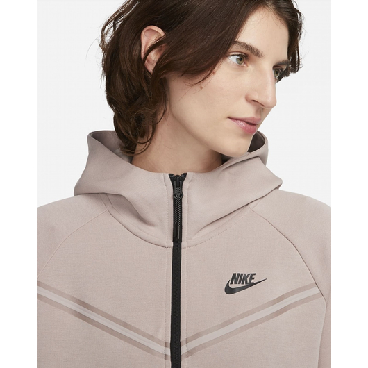 Толстовка жіноча Nike Sportswear Tech Fleece Windrunner Beige Cw4298-272, Размер: M, Наличие: Склад (1-3 дня), фото , изображение 4