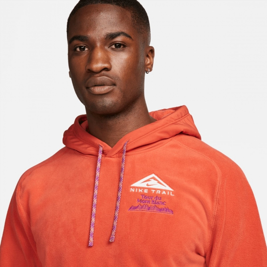 Худі чоловіче Nike Trail Mount Blanc Orange DR2582-861, Размер: M, Наличие: Склад (1-3 дня), фото , изображение 3