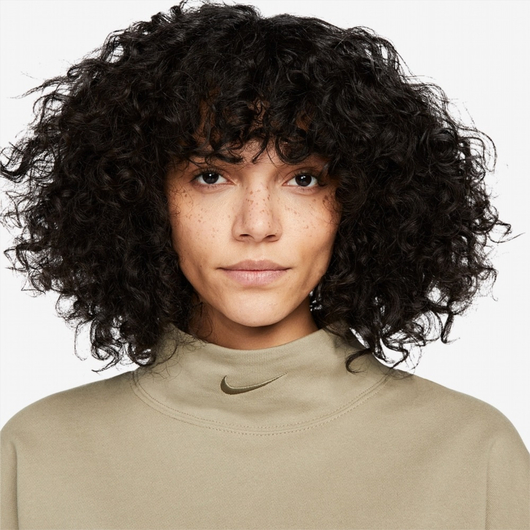 Світшот унісекс Nike Sportswear Funnel-Neck Fleece Sweatshirt Olive Dr7843-351, Размер: M, Наличие: Склад (1-3 дня), фото , изображение 5