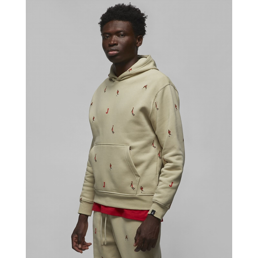 Худі чоловіче Air Jordan Mj Essential Fleece Pullover Beige Dv9392-206, Размер: S, Наличие: Склад (1-3 дня), фото , изображение 2