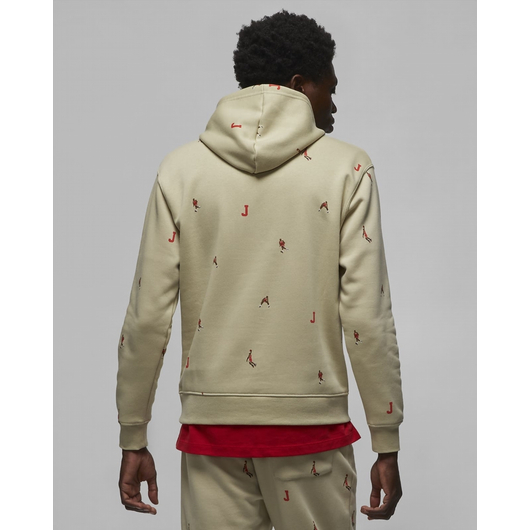 Худі чоловіче Air Jordan Mj Essential Fleece Pullover Beige Dv9392-206, Размер: S, Наличие: Склад (1-3 дня), фото , изображение 3