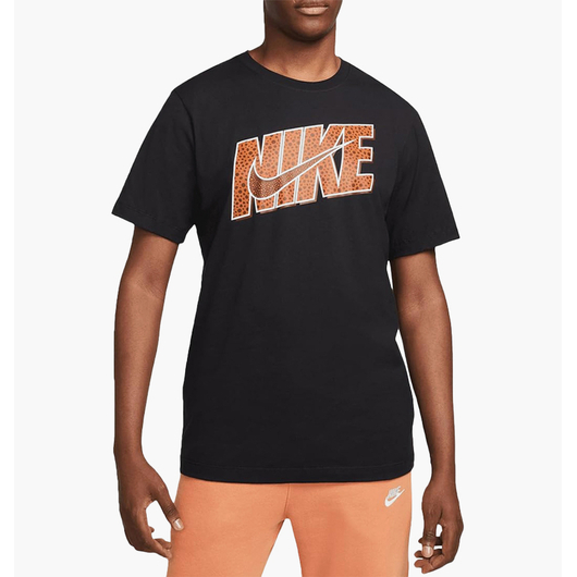 Футболка чоловіча Nike Nsw Tee 12Mo Swsh Black FQ6883-010, Размер: S, Наличие: Склад (1-3 дня), фото 