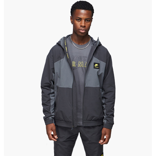 Куртка чоловіча Nike M Nsw Air Max Wvn Jacket Grey FV5595-068, Размер: L, Наличие: Склад (1-3 дня), фото 