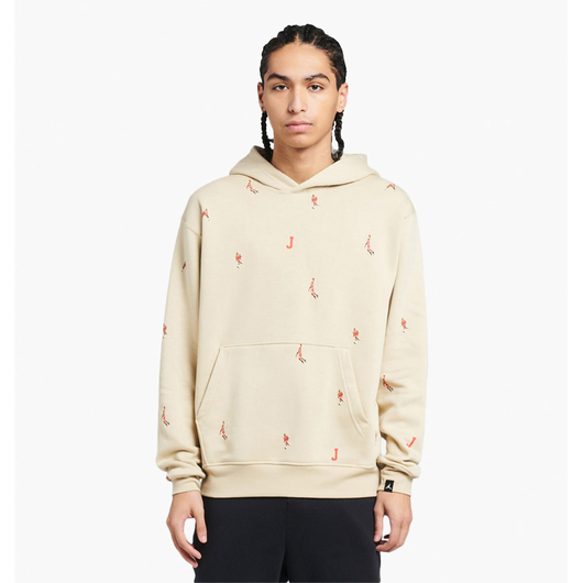 Худі чоловіче Air Jordan Mj Essential Fleece Pullover Beige Dv9392-206, Размер: S, Наличие: Склад (1-3 дня), фото 