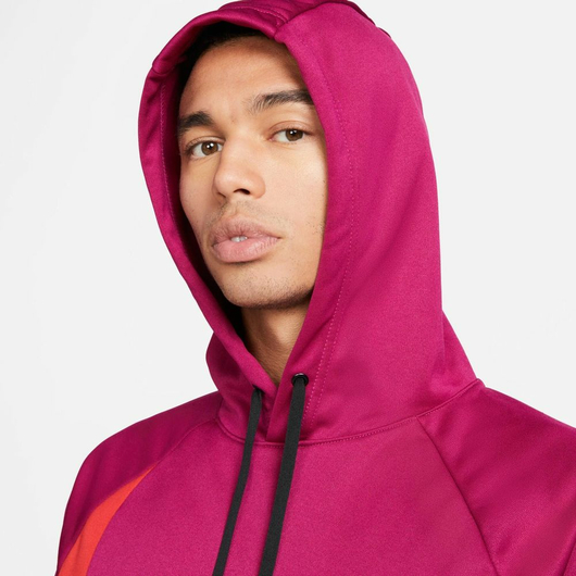 Худі чоловіче Nike Therma Fit Hoodie Pullover Swoosh Bordo DQ5401-549, Размер: L, Наличие: Склад (1-3 дня), фото , изображение 4