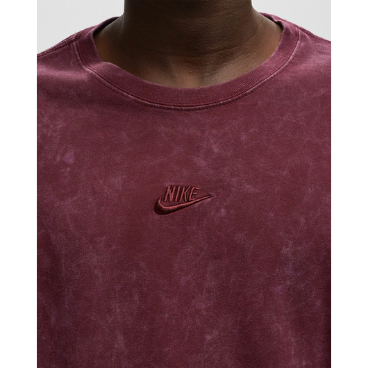 Футболка чоловіча Nike Nsw Tee M90 Prem Essntl Dye Bordo DZ2898-681, Размер: M, Наличие: Склад (1-3 дня), фото , изображение 3