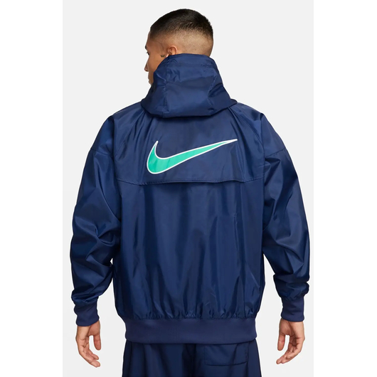 Вітровка чоловіча Nike Wr Wvn Lnd Gx Jkt Blue FN3042-410, Размер: S, Наличие: Склад (1-3 дня), фото , изображение 2