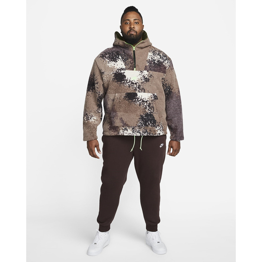 Худі чоловіче Nike Mens 1/2-Zip Hoodie Brown DD5009-004, Размер: M, Наличие: Склад (1-3 дня), фото , изображение 2