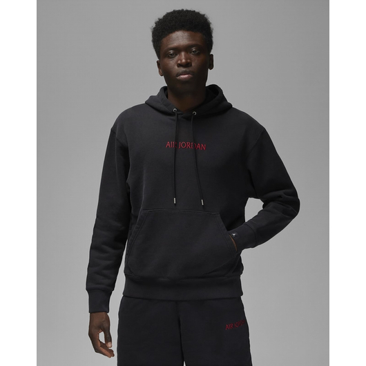 Худі чоловіче Air Jordan Wordmark Black Dv6463-010, Размер: S, Наличие: Склад (1-3 дня), фото , изображение 2