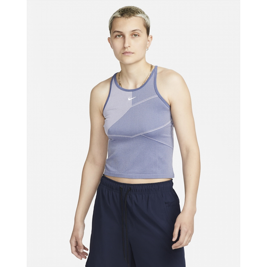 Майка жіноча Nike Dri-Fit Adv Aura Grey DV9775-492, Размер: S, Наличие: Склад (1-3 дня), фото , изображение 2