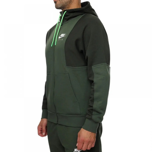 Толстовка чоловіча Nike Air Erkek Green DX3286-335, Размер: M, Наличие: Склад (1-3 дня), фото , изображение 3