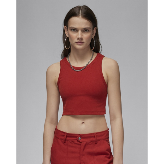 Топ жіночий Air Jordan Camiseta Red DX4700-615, Размер: S, Наличие: Склад (1-3 дня), фото , изображение 2