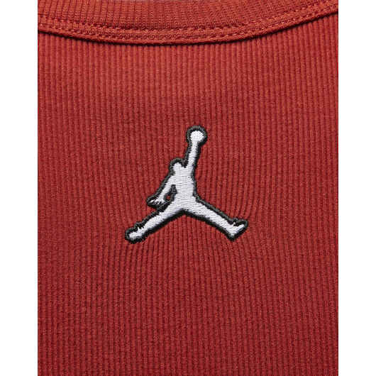 Топ жіночий Air Jordan Camiseta Red DX4700-615, Размер: S, Наличие: Склад (1-3 дня), фото , изображение 5