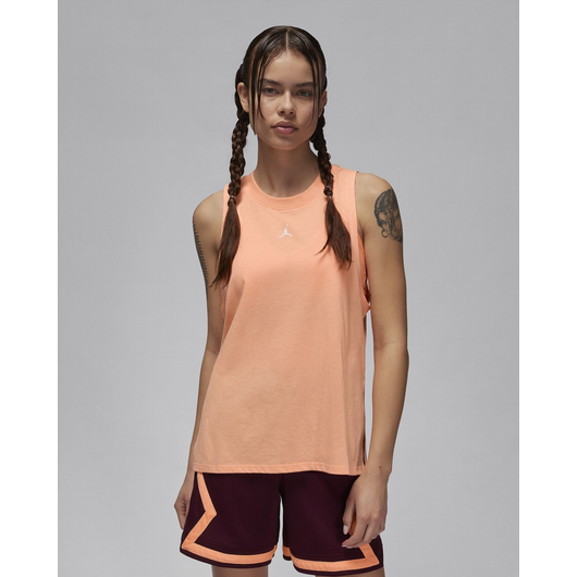 Майка жіноча Air Jordan Sport Diamond-Tanktop Orange FB4629-852, Размер: XS, Наличие: Склад (1-3 дня), фото , изображение 2