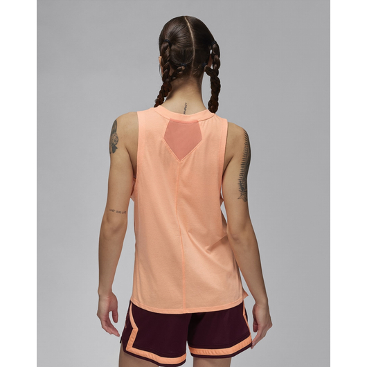 Майка жіноча Air Jordan Sport Diamond-Tanktop Orange FB4629-852, Размер: XS, Наличие: Склад (1-3 дня), фото , изображение 3