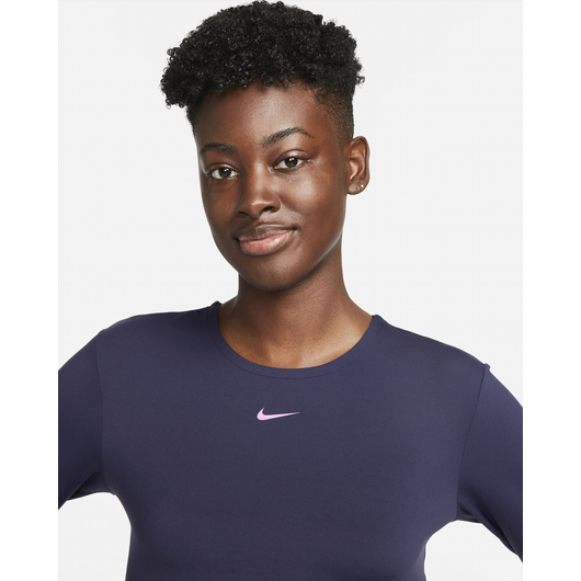 Лонгслів жіночий Nike Pro Dri-Fit Blue FB5233-555, Размер: M, Наличие: Склад (1-3 дня), фото , изображение 4