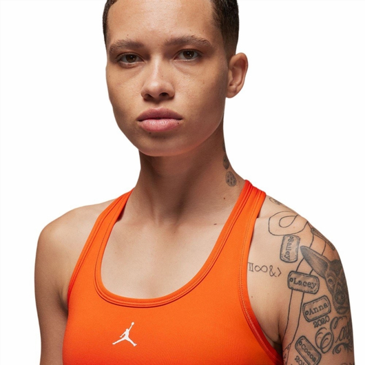 Топ жіночий Air Jordan Stanik Sport Pomarańczowy Orange FB6872-633, Размер: S, Наличие: Склад (1-3 дня), фото , изображение 5