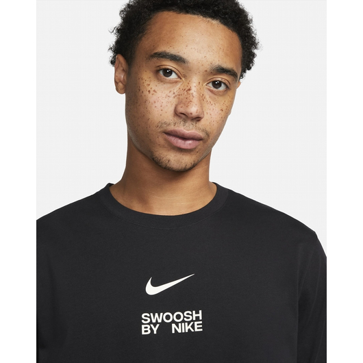 Футболка чоловіча Nike Sportswear T-Shirt Black FD1244-010, Размер: S, Наличие: Склад (1-3 дня), фото , изображение 5