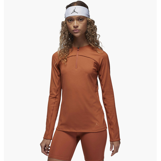 Кофта жіноча Air Jordan Sport Long-Sleeve Top Brown FN5113-209, Размер: XS, Наличие: Склад (1-3 дня), фото 