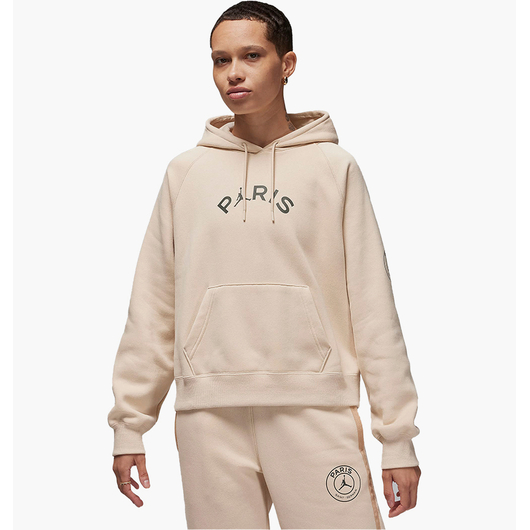 Худі жіноче Air Jordan Saint-Germain Brooklyn Fleece Beige FN5176-126, Размер: L, Наличие: Склад (1-3 дня), фото 