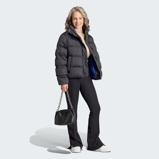 Куртка жіноча Adidas Short Vegan Puffer Jacket Black II8466, Размер: XS, Наличие: Склад (1-3 дня), фото , изображение 4