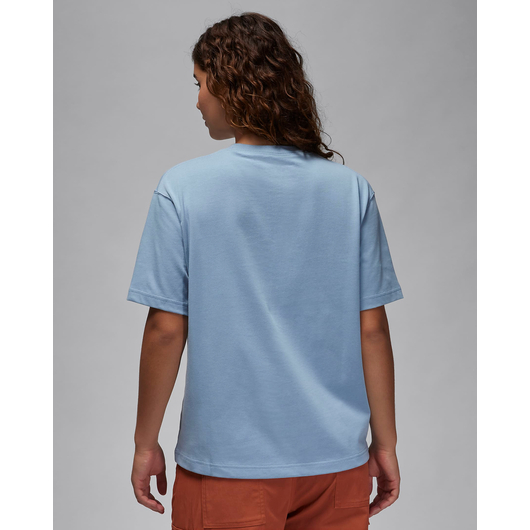 Футболка жіноча Air Jordan Collage T-Shirt Light Blue FN5365-436, Размер: XS, Наличие: Склад (1-3 дня), фото , изображение 4