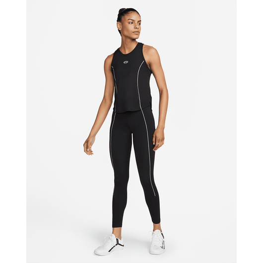Майка жіноча Nike Dri-Fit One Black DQ5552-010, Размер: S, Наличие: Склад (1-3 дня), фото , изображение 4