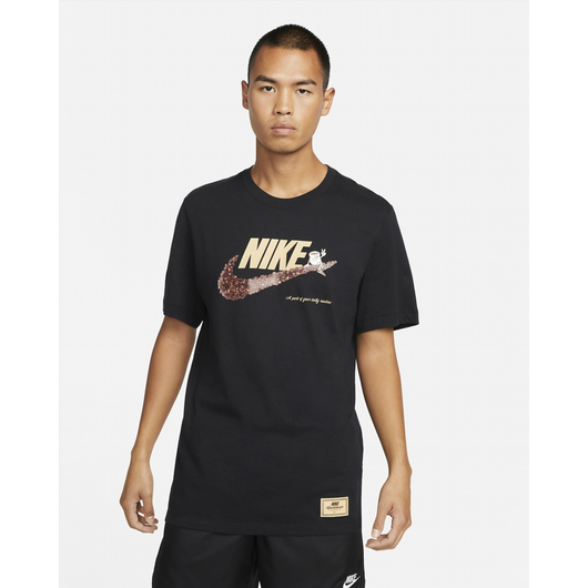 Футболка чоловіча Nike Sportswear Black Dx1075-010, Размер: M, Наличие: Склад (1-3 дня), фото , изображение 5