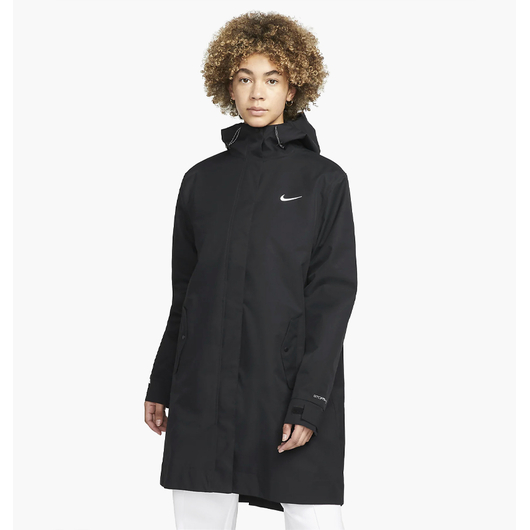Парка жіноча Nike W Nsw Essntl Sf Wvn Prka Jkt Black Dm6245-010, Размер: S OVER, Наличие: Склад (1-3 дня), фото 