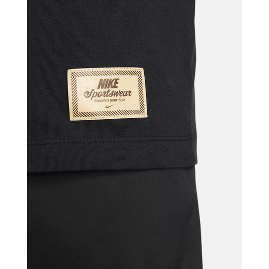 Футболка чоловіча Nike Sportswear Black Dx1075-010, Размер: M, Наличие: Склад (1-3 дня), фото , изображение 3
