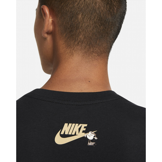 Футболка чоловіча Nike Sportswear Black Dx1075-010, Размер: M, Наличие: Склад (1-3 дня), фото , изображение 4