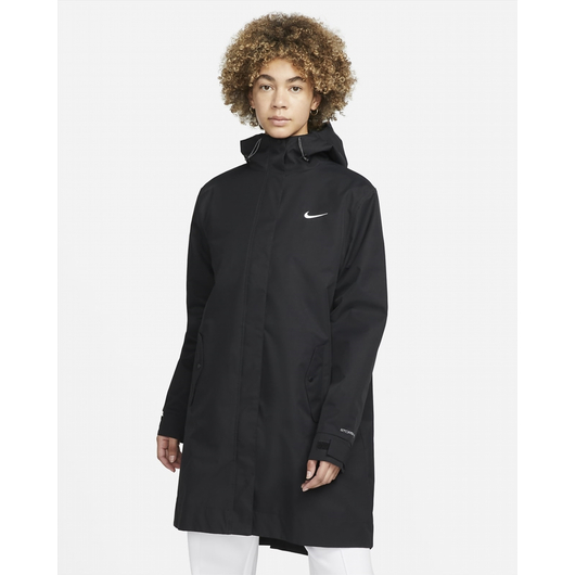 Парка жіноча Nike W Nsw Essntl Sf Wvn Prka Jkt Black Dm6245-010, Размер: S OVER, Наличие: Склад (1-3 дня), фото , изображение 2