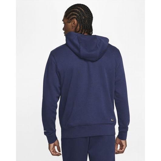 Худі чоловіче Nike Paris Saint-Germain Gfa Fleece Hoodie Blue Dn1317-410, Размер: M, Наличие: Склад (1-3 дня), фото , изображение 3