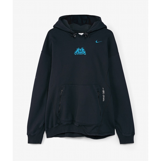 Худі чоловіче Nike Fleece Hoodie X Off-White Black DN1759-010, Размер: XL, Наличие: Склад (1-3 дня), фото , изображение 2