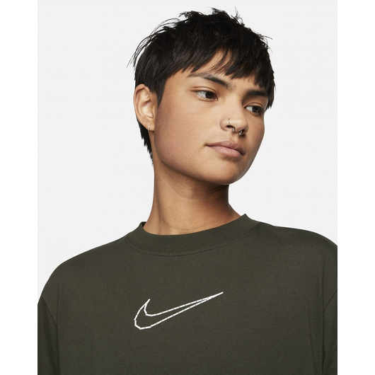 Футболка жіноча Nike Tee Black DQ3305-355, Размер: S, Наличие: Склад (1-3 дня), фото , изображение 4