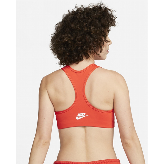 Топ жіночий Nike Swoosh Orange Dz4609-633, Размер: XS, Наличие: Склад (1-3 дня), фото , изображение 3