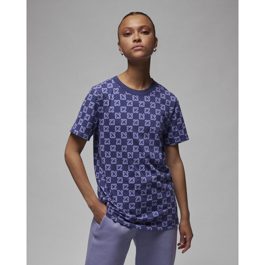 Футболка жіноча Air Jordan T-Shirt Violet FB5189-502, Размер: S, Наличие: Склад (1-3 дня), фото , изображение 2