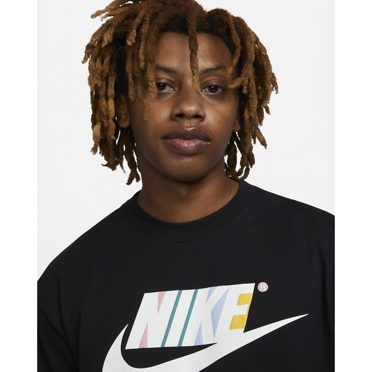 Футболка чоловіча Nike T-Shirt Sportswear Max90 Black FB9778-010, Наличие: Склад (1-3 дня), фото , изображение 4
