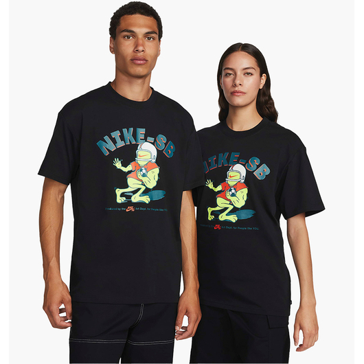Футболка унісекс Nike T-Shirt Sb Black FJ1165-010, Размер: S, Наличие: Склад (1-3 дня), фото 