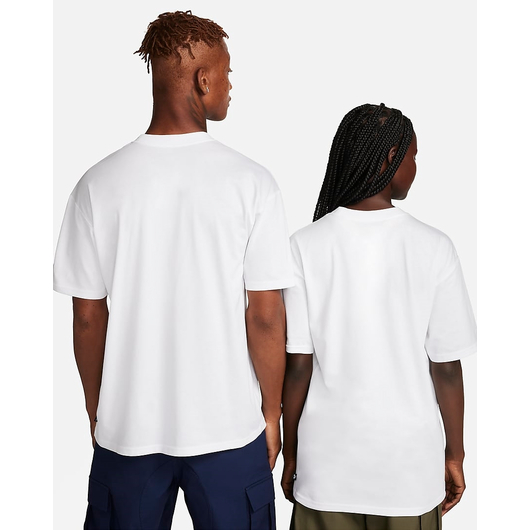 Футболка унісекс Nike T-Shirt Sb White FJ1165-100, Размер: S, Наличие: Склад (1-3 дня), фото , изображение 4